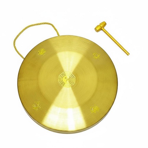 Chinesischer gong mit - chinesischer,