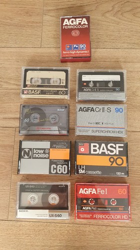 Kassetten unbeschrieben - mc,