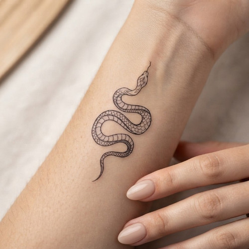 Temporäres fake tattoo - temporäres,