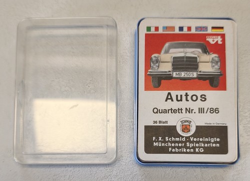 Quartett autos iii - autos, iii/86