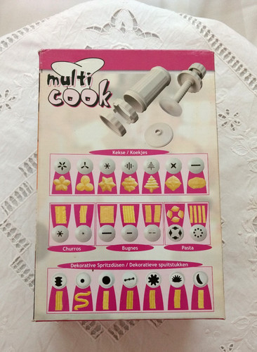 Multi cook teigspritze mit - multi, cook,
