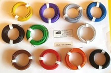 10/5m 0,14mm² Modellbahnkabel Modellbahn Kabel Litze Märklin H0 N  Z Faller  15