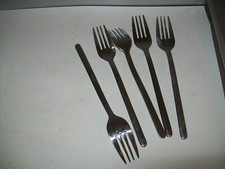 ✅ 5x AirBerlin Besteck Gabel