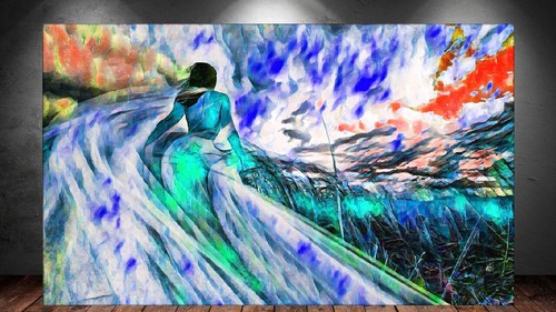 Leinwand bild xxl pop art - leinwand,