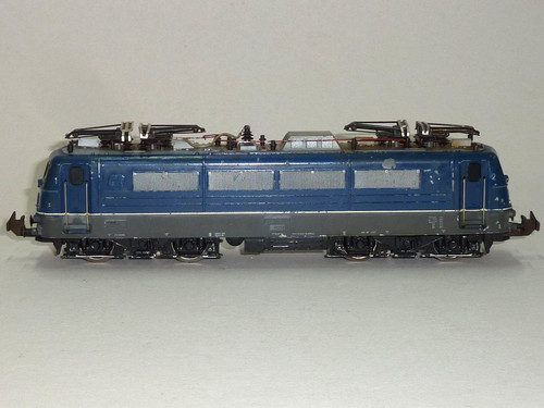 Trix express lok blau - h0,,