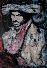 Man | Moderne Kunst Mixed