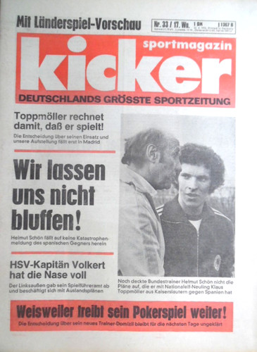 Kicker 4 1976 - -, 22.4.