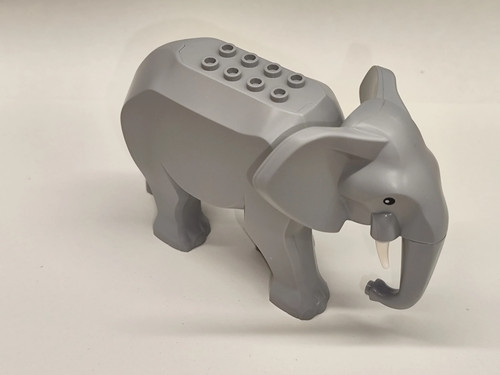 Klemmbaustein tiere elefant - tiere,