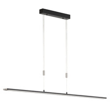 FISCHER & HONSEL LED Hängelampe Pendelleuchte Deckenleuchte 160 cm schwarz