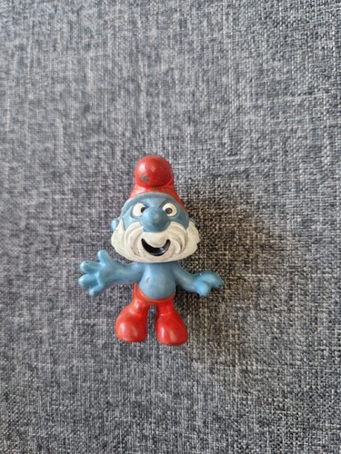 Papa schlumpf mit weiß - papa,