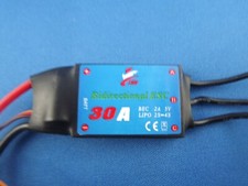 Fahrtregler 30A, Vor- und