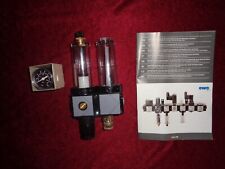 EWO Druckluft 2er Wartungseinheit Kompaktverbindung, 488.220,  G1/4, Manometer