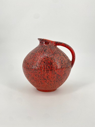 Vase krug wächtersbach rot - vase,