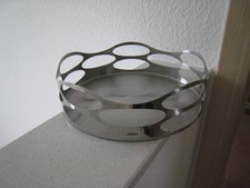 STELTON EMBRACE BROTSCHALE - Edelstahl, Maße: 23,5 x 23,5 x 7,5 cm