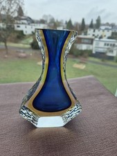 Murano Glas Vase Sommerso