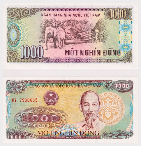 Vietnam 1000 dong 1988 - vietnam,