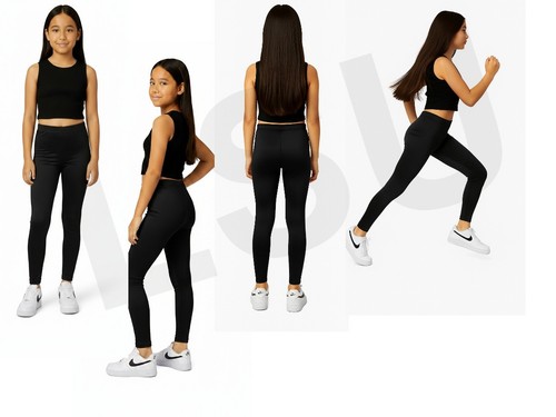 Kinder mädchen lycra - mädchen, leggings