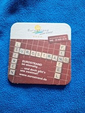 Bierdeckel Eurostrand - Krombacher