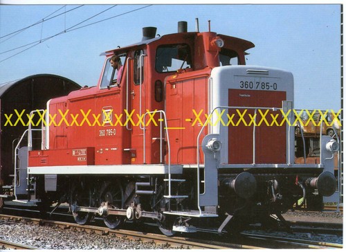 Diesellok 360 785 1990 - diesellok, 785-0