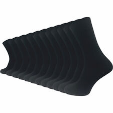 12 Paar Herren Business Socken 100% Baumwolle ohne Naht ohne Gummi handgekettelt