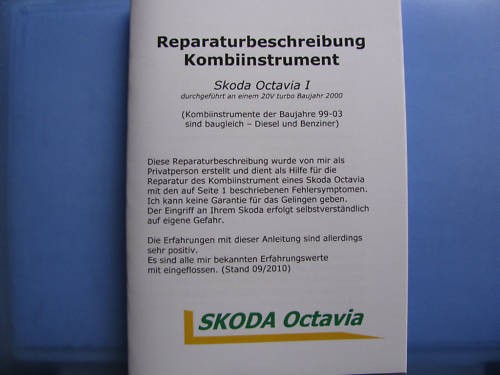 Reparaturanleitung - ,