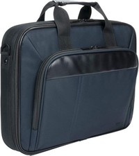 Mobilis EXECUTIVE Notebooktasche Aktenkoffer Schultergurt, navy/schwarz11-14"