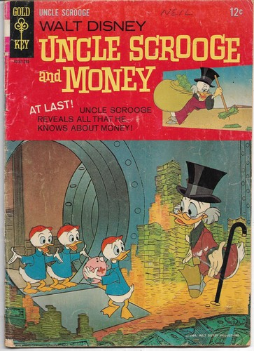 Gold key walt disney - disney, uncle