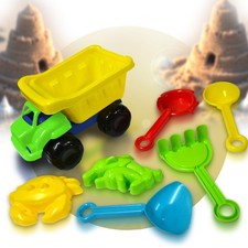 7 tlg. Sandspielzeug  LKW Set