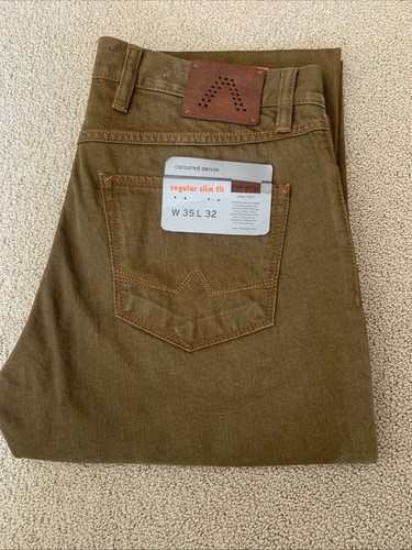 Alberto coloured denim - alberto,