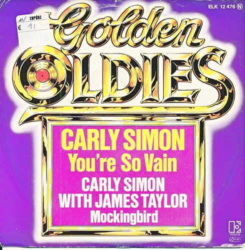 You vain carly simon - you're,