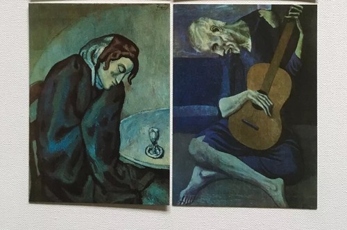 Kunst postkarten set p - kunst,