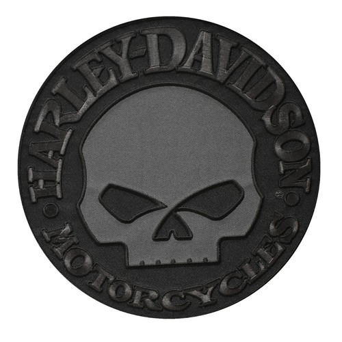 Harley davidson patch hubcap - harley,