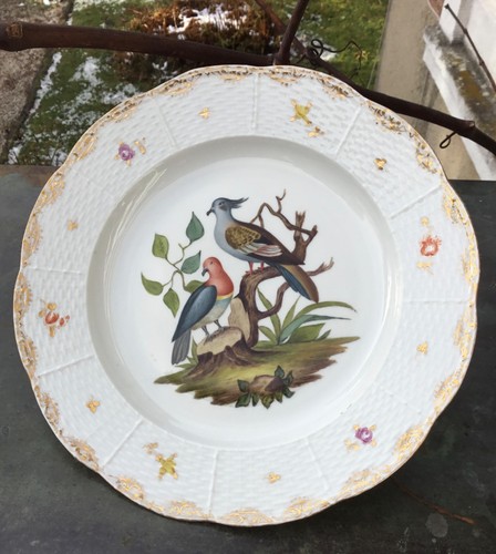 Meissen speiseteller teller - speiseteller,