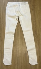 TRUE RELIGION Skinny Jeans Hose Weiß Gr. 26 - 27