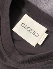 Closed T-Shirt Größe S  34 / 36 Schwarz 100% Baumwolle