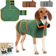 Hundebademantel  Mikrofaser für Hunde Klettverschluss Bademantel Haustiermantel