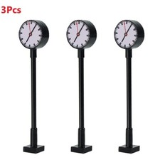 3X Plattform Uhr Lampe Modell