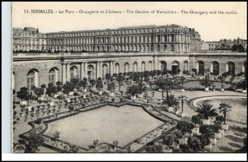 Chateau schloss versailles - schloss, cpa