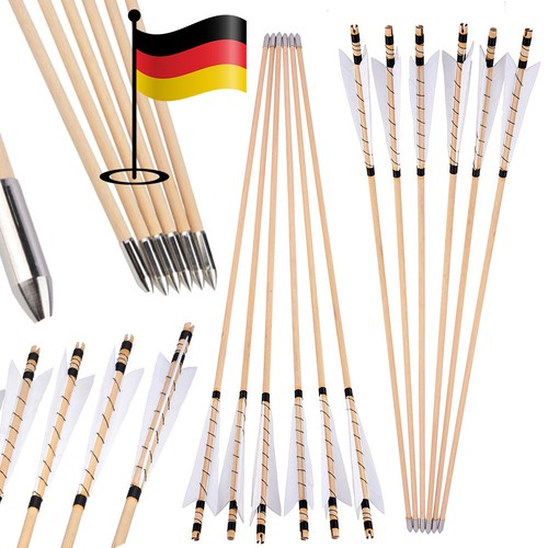 12x holzpfeile jagdpfeile - 12x, 32"