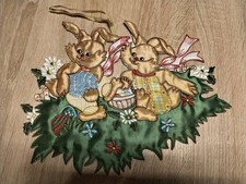 Fensterbild Ostern,Hase mit