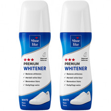 2x Sneaker weiß Schuhcreme