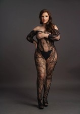 Catsuit für Kurven mit langen