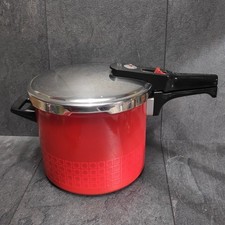 Silit Sicomatic S Schnellkochtopf 6,5 Liter Emaille Dampfdruckkochtopf Vintage