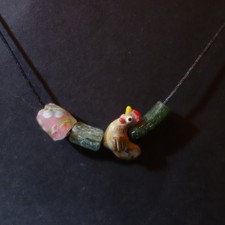 seltenes, altes Kinder-Amulett aus Nepal