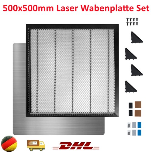 500x500mm laser wabenplatte - 500x500mm,