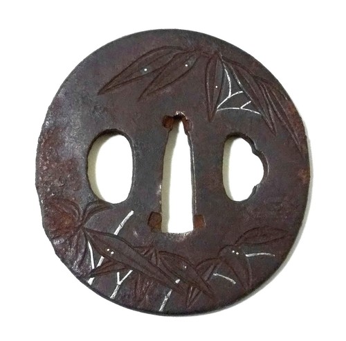 Tsuba eisen - eisen,