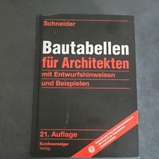 Schneider bautabellen für - schneider,,