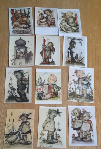 Postkarten hummel kinder 12 - hummel,