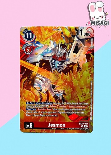 Digimon trading card jesmon - digimon,