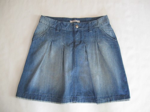 Jeansrock knielang